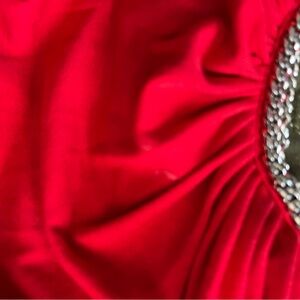 White House Black Market Red Halter Top